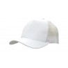Trucker cap - mod. 3819:White, Polyester, White